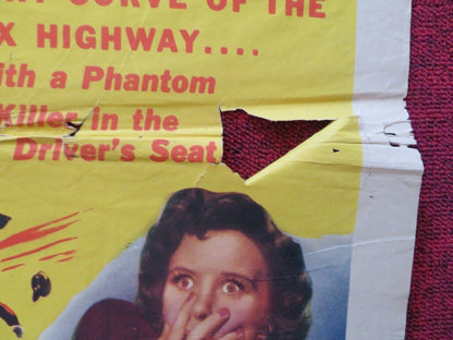 HIGHWAY 13  FOLDED US ONE SHEET POSTER ROBERT LOWERY PAMELA BLAKE 1948