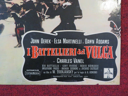 I BATTELLIERI DEL VOLGA / PRISONER OF VOLGA ITALIAN FOTOBUSTA POSTER JOHN DEREK