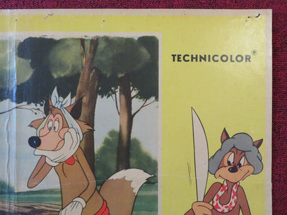 OCCHIO ALLA PENNA/ EYE TO THE PEN - A ITALIAN FOTOBUSTA POSTER LOONEY TUNES