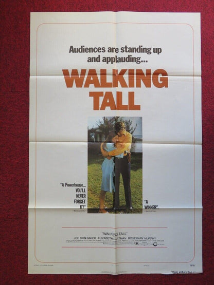 WALKING TALL - STYLE C FOLDED US ONE SHEET POSTER JOE DON BAKER 1973