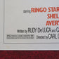 CAVEMAN FOLDED US ONE SHEET POSTER RINGO STARR DENNIS QUAID 1981