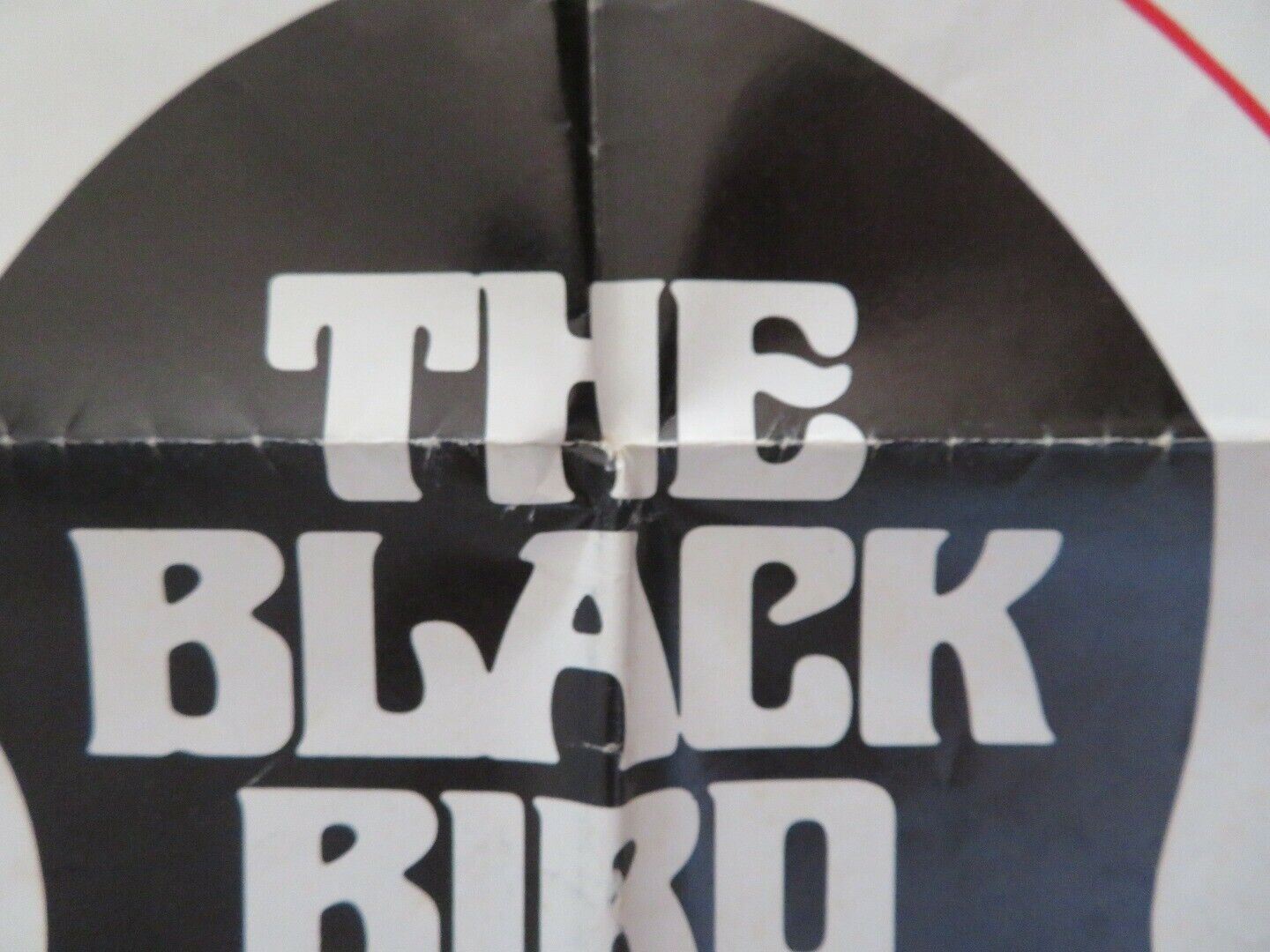 THE BLACK BIRD FOLDED US ONE SHEET POSTER GEORGE SEGAL STEPHANE AUDRAN 1975