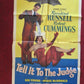 TELL IT TO THE JUDGE FOLDED US ONE SHEET POSTER ROSALIND RUSSELL 1949