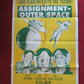 ASSIGNMENT OUTER SPACE  FOLDED US ONE SHEET POSTER RIK VAN NUTTER 1960