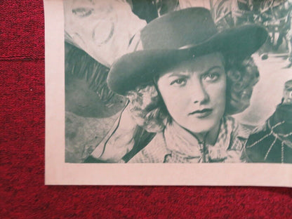 BURY ME NOT ON THE LONE PRAIRIE FOLDED US ONE SHEET POSTER 1941