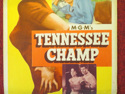 TENNESSEE CHAMP US INSERT (14"x 36") POSTER SHELLEY WINTERS KEENAN WYNN 1954