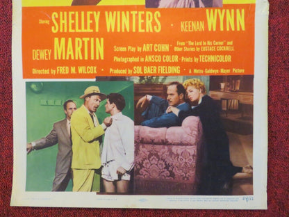 TENNESSEE CHAMP US INSERT (14"x 36") POSTER SHELLEY WINTERS KEENAN WYNN 1954