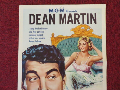 TEN THOUSAND BEDROOMS US INSERT (14"x 36") POSTER DEAN MARTIN 1957