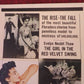 THE GIRL IN THE RED VELVET SWING US INSERT (14"x 36") POSTER JOAN COLLINS 1955