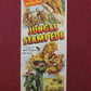 JUNGLE STAMPEDE US INSERT (14"x 36") POSTER GEORGE P.BREAKSTON YORKE COPLEN 1950