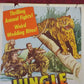 JUNGLE STAMPEDE US INSERT (14"x 36") POSTER GEORGE P.BREAKSTON YORKE COPLEN 1950