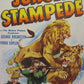 JUNGLE STAMPEDE US INSERT (14"x 36") POSTER GEORGE P.BREAKSTON YORKE COPLEN 1950