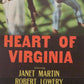 HEART OF VIRGINIA  US INSERT (14"x 36") POSTER JANET MARTIN ROBERT LOWERY 1948