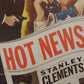 HOT NEWS US INSERT (14"x 36") POSTER STANLEY CLEMENTS GLORIA HENRY 1953