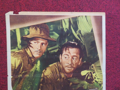 THE CARIBBEAN MYSTERY US INSERT (14"x 36") POSTER JAMES DUNN SHEILA RYAN 1945