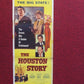 THE HOUSTON STORY US INSERT (14"x 36") POSTER GENE BARRY BARBARA HALE 1955