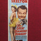 THE GREAT DIAMOND ROBBERY  US INSERT (14"x 36") POSTER RED SKELTON 1953