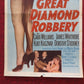 THE GREAT DIAMOND ROBBERY  US INSERT (14"x 36") POSTER RED SKELTON 1953