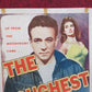 THE TOUGHEST MAN ALIVE  US INSERT (14"x 36") POSTER DANE CLARK LITA MILAN 1955