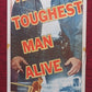 THE TOUGHEST MAN ALIVE  US INSERT (14"x 36") POSTER DANE CLARK LITA MILAN 1955