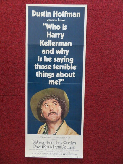 WHO IS HARRY KELLERMAN AND WHY IS HE SAYING ... US INSERT (14"x 36") POSTER 1971