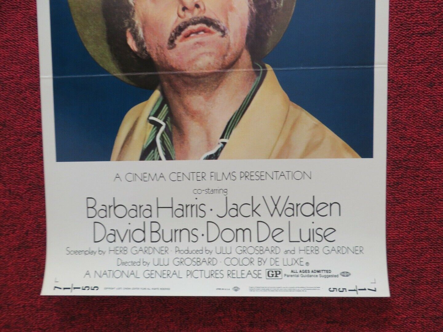 WHO IS HARRY KELLERMAN AND WHY IS HE SAYING ... US INSERT (14"x 36") POSTER 1971