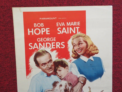 THAT CERTAIN FEELING  US INSERT (14"x 36") POSTER BOB HOPE EVA MARIE SAINT 1956