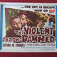 THE VIOLENT AND THE DAMMED  US HALF SHEET (22"x 28") POSTER 1962