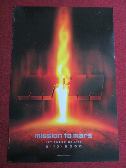 MISSION TO MARS TEASER  US ONE SHEET ROLLED POSTER TIM ROBBINS  2000