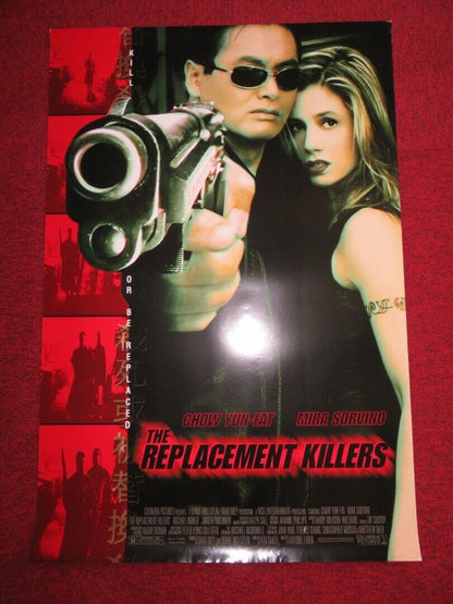 THE REPLACEMENT KILLERS US ONE SHEET ROLLED POSTER CHOW  YUN-FAT 1998