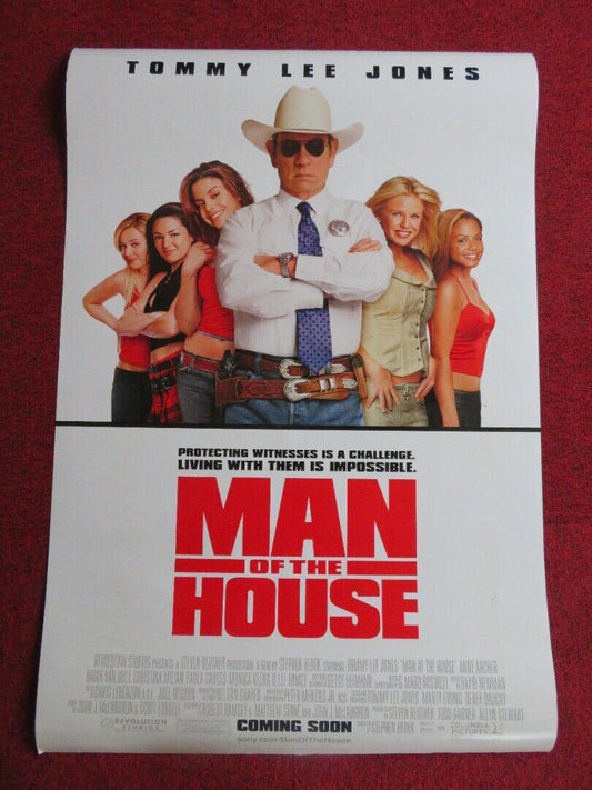 MAN OF THE HOUSE  US ONE SHEET ROLLED POSTER TOMMY LEE JONES 2005