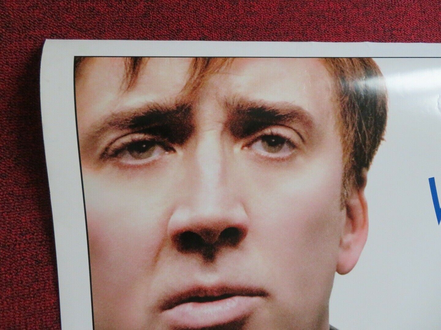 THE WEATHER MAN  US ONE SHEET ROLLED POSTER NICOLAS CAGE MICHAEL CAINE 2005