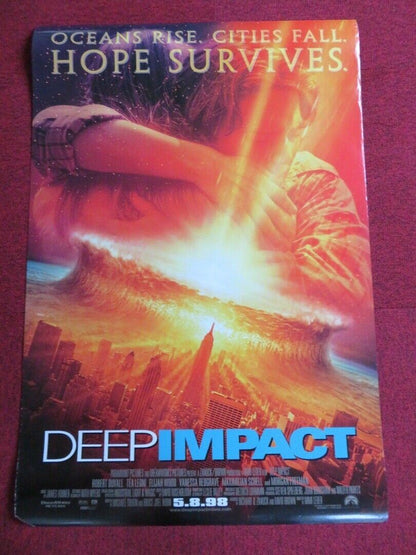 DEEP IMPACT  US ONE SHEET ROLLED POSTER ELIJAH EOOD ROBERT DUVALL 1998