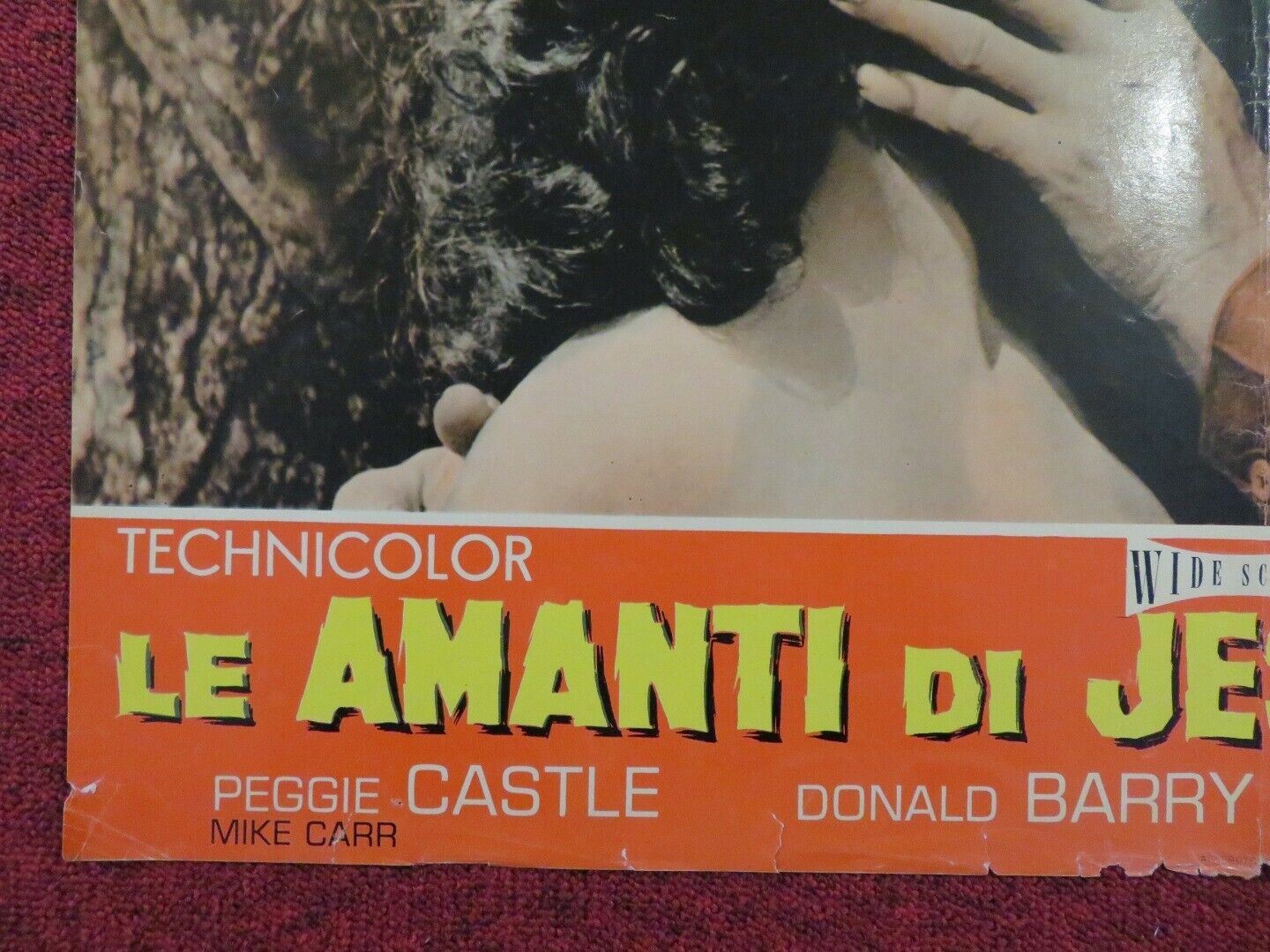 LE AMANTI DI JESSE IL BANDITO / JESSE JAMES' WOMEN ITALIAN FOTOBUSTA POSTER