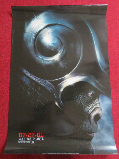 PLANET OF THE APES VERSION A  US ONE SHEET ROLLED POSTER  TIM BURTON 2001