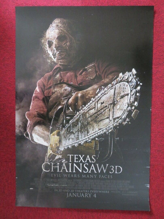 TEXAS CHAINSAW 3D  US ONE SHEET ROLLED POSTER ALEXANDRA DADDARIO 2013