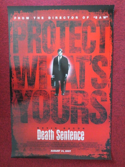 DEATH SENTENCE US ONE SHEET ROLLED POSTER KEVIN BACON 2007