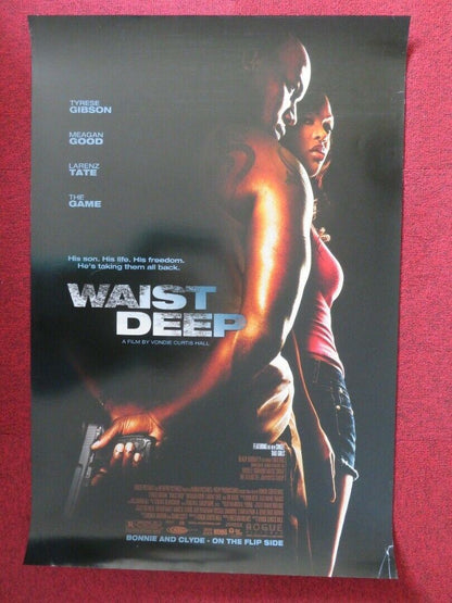 WAIST DEEP US ONE SHEET ROLLED POSTER TYRESE GIBSON 2006