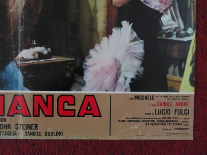 ZANNA BIANCA / WHITE FANG - D ITALIAN FOTOBUSTA POSTER LUCIO FULCI FRANCO NERO