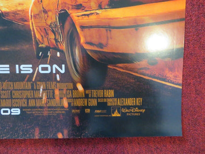 RACE TO WITCH MOUNTAIN US ONE SHEET ROLLED POSTER DISNEY DWAYNE JOHNSON 2009