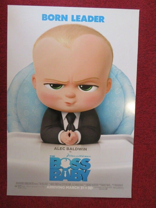 THE BOSS BABY VERSION B  US ONE SHEET ROLLED POSTER ALEC BALDWIN 2017