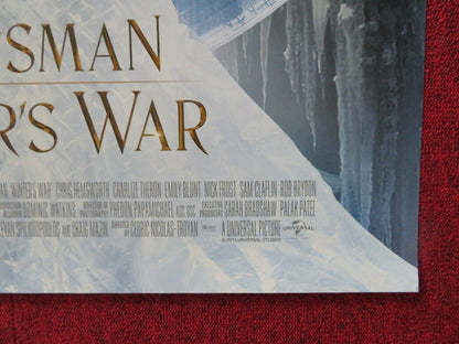 THE HUNTSMAN WINTER'S WAR -B US ONE SHEET ROLLED POSTER CHARLIZE THERON 2016