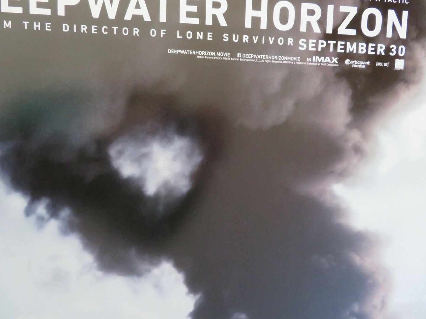 DEEPWATER HORIZON  US ONE SHEET ROLLED POSTER MARK WAHLBERG 2016