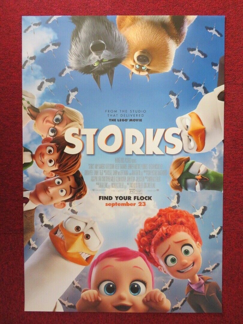 STORKS-B  US ONE SHEET ROLLED POSTER KELSEY GRAMMER 2016