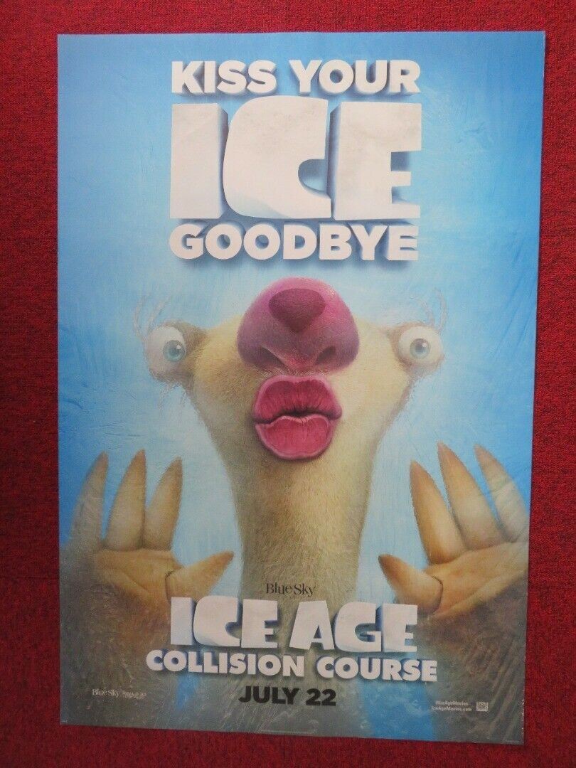 ICE AGE COLLISION COURSE -VERSION B US ONE SHEET ROLLED POSTER Q LATIFAH '16