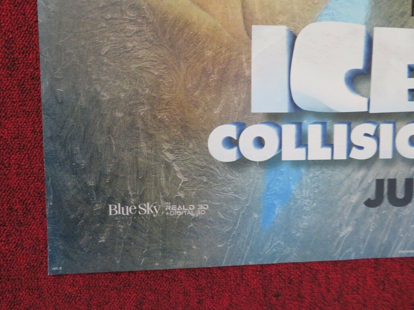 ICE AGE COLLISION COURSE -VERSION B US ONE SHEET ROLLED POSTER Q LATIFAH '16