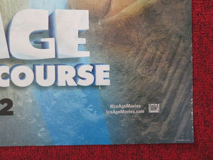 ICE AGE COLLISION COURSE -VERSION B US ONE SHEET ROLLED POSTER Q LATIFAH '16