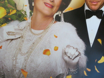 FLORENCE FOSTER JENKINS US ONE SHEET ROLLED POSTER MERYL STREEP HUGH GRANT 2016