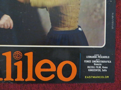 GALILEO ITALIAN FOTOBUSTA POSTER CYRIL CUSACK GEORGI KALOYANCHEV 1968