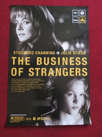 THE BUSINESS OF STRANGERS  US ONE SHEET ROLLED POSTER JULIA STILES 2001